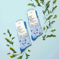 Socks that Protect Bees - Conscious Step