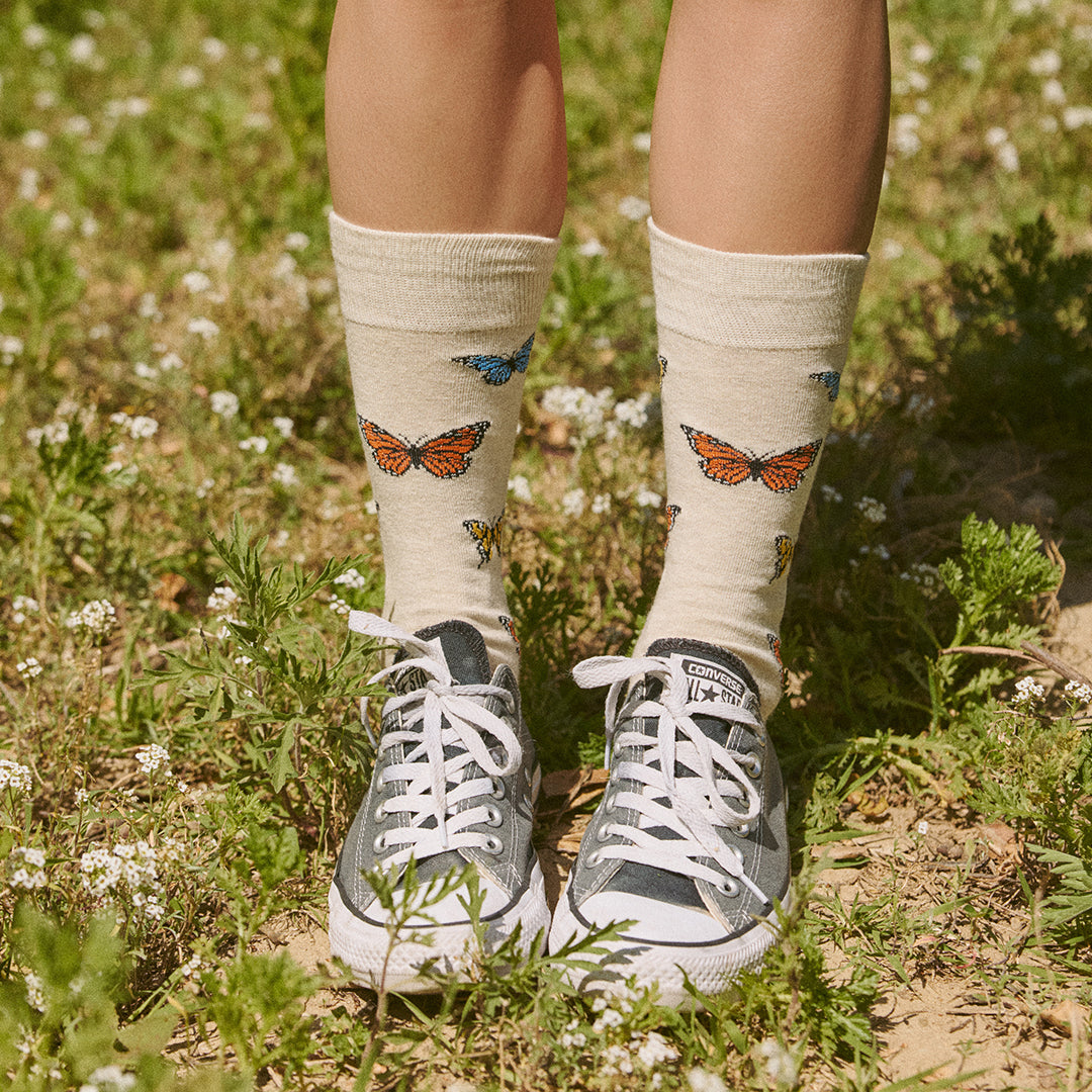 Socks that Protect Butterflies - Conscious Step