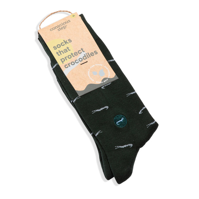 Socks that Protect Crocodiles - Conscious Step