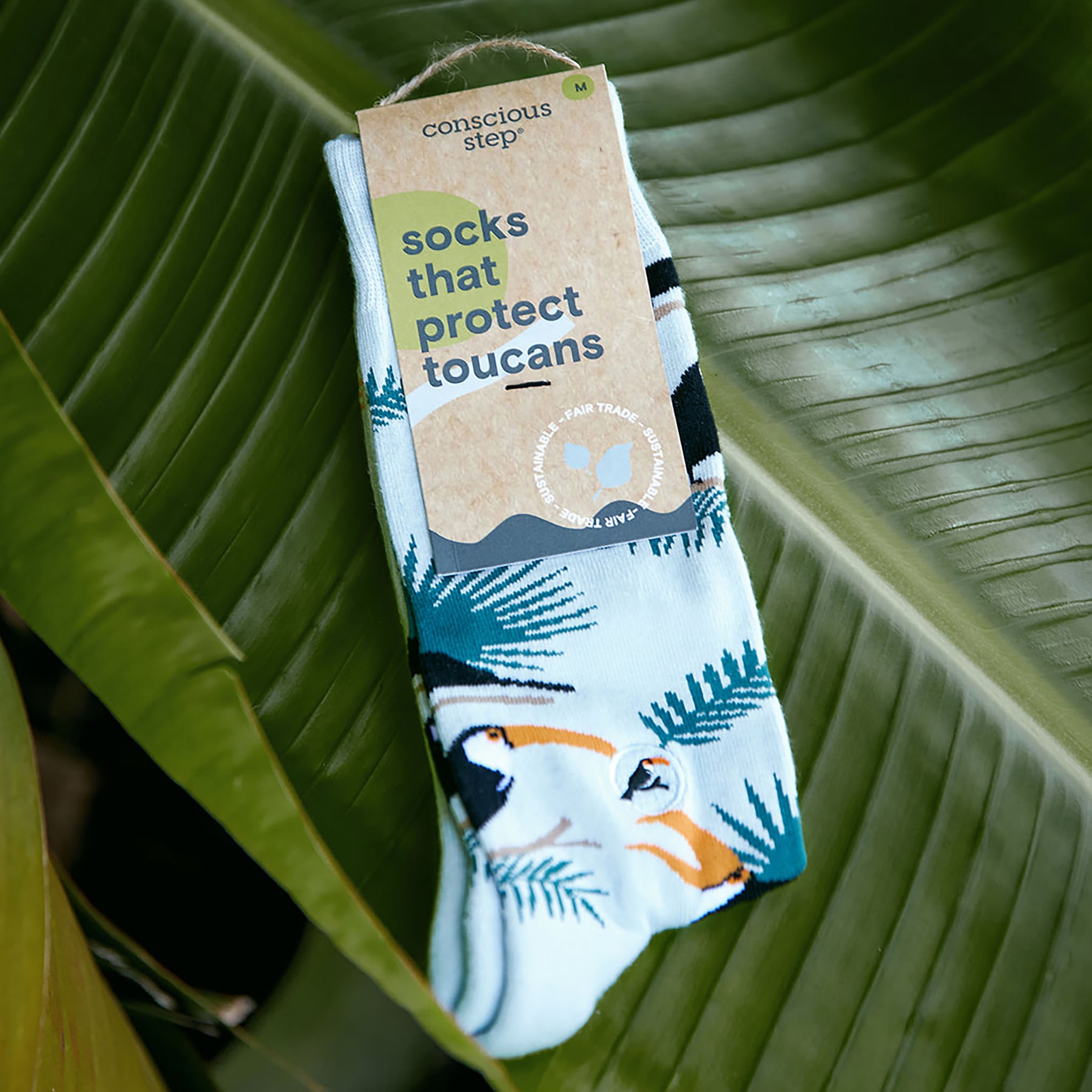 Socks that Protect Toucans - Conscious Step