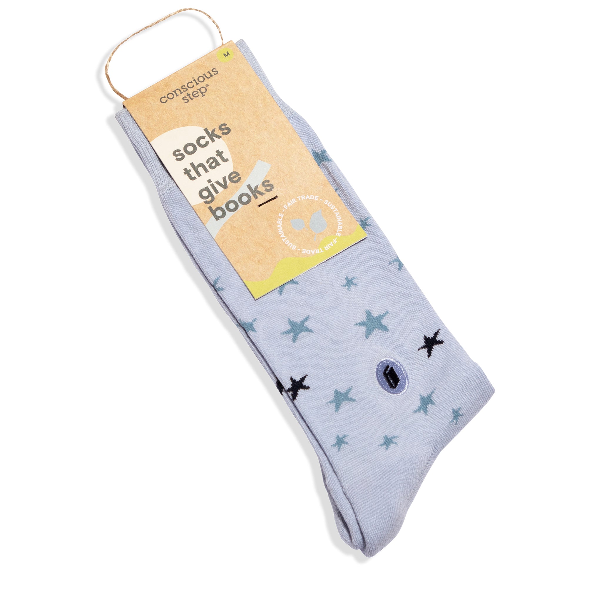Socks that Give Books - Conscious Step