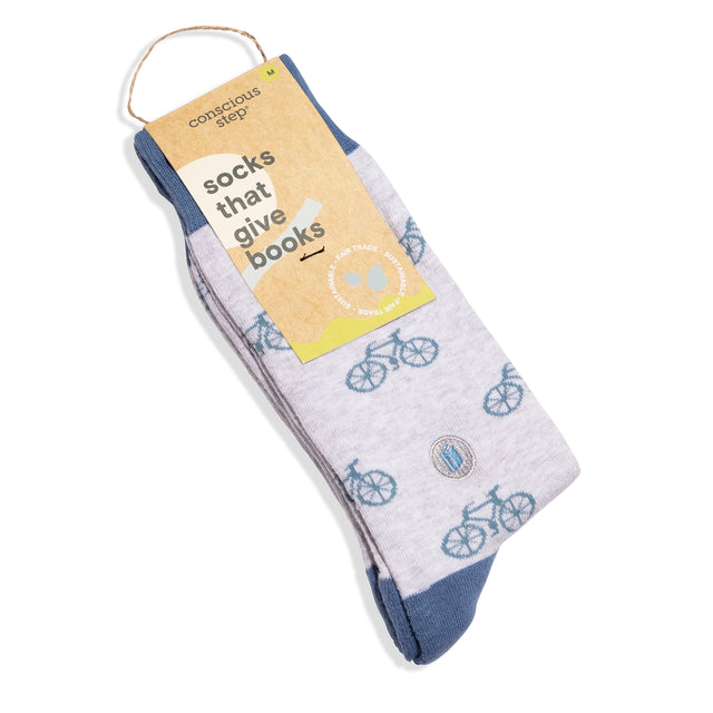 Socks that Give Books - Conscious Step