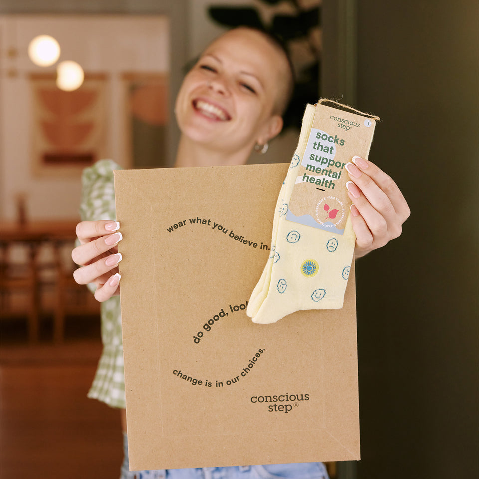 monthly sock subscription: build your own - Conscious Step