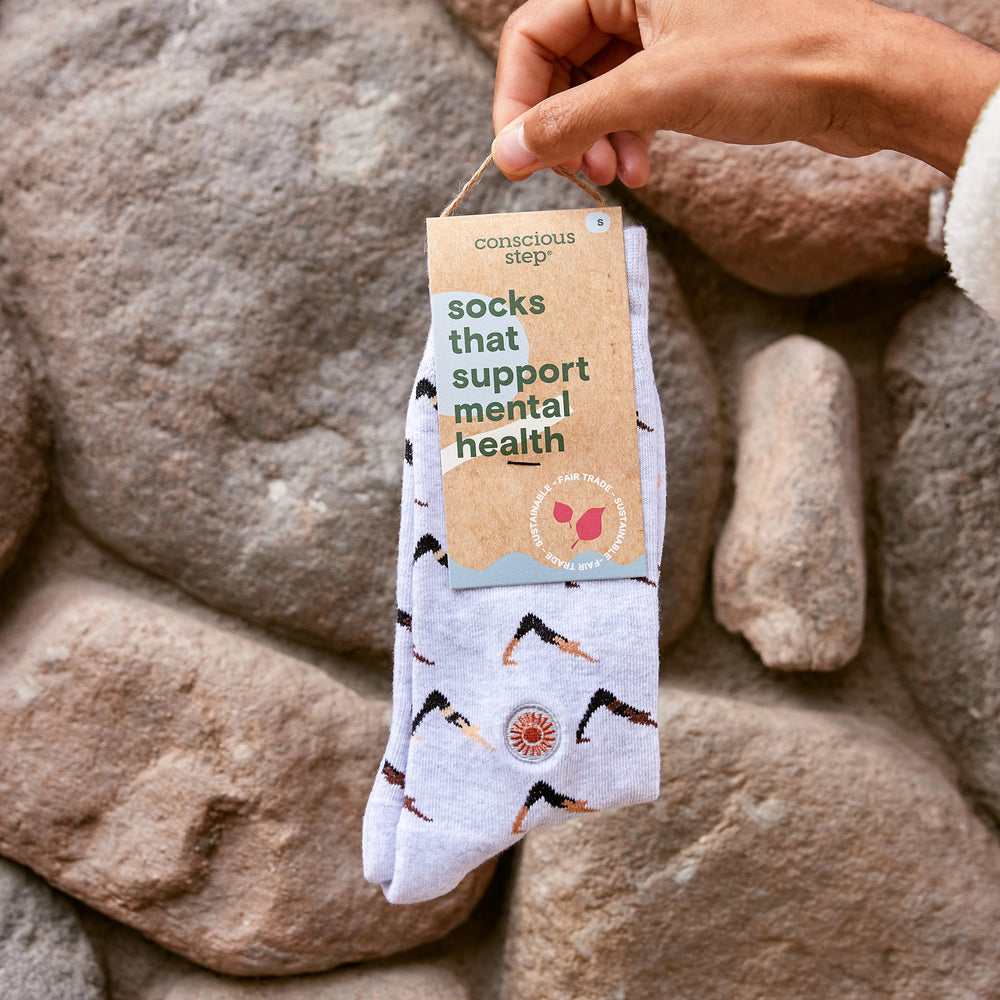Socks that Support Mental Health - Conscious Step