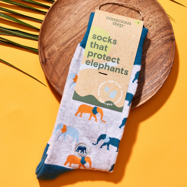 Socks that Protect Elephants - Conscious Step