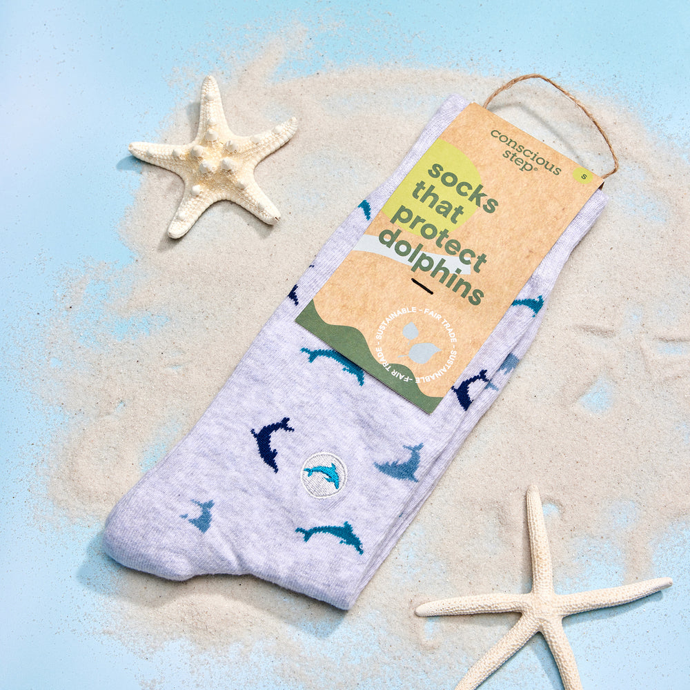 Socks that Protect Dolphins - Conscious Step
